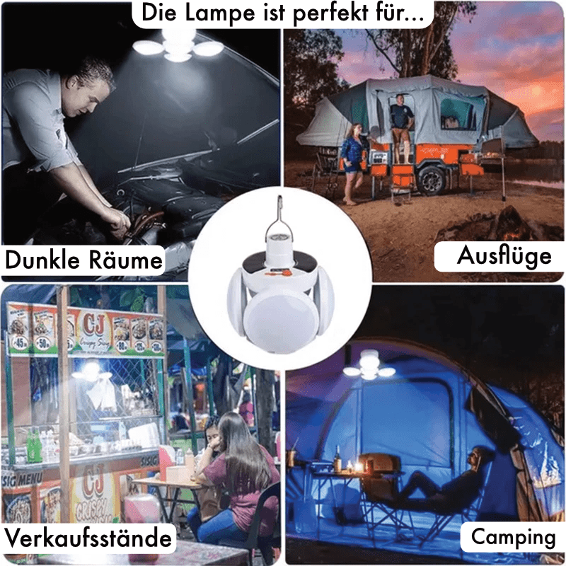 Solary Lampe - Die beliebteste Lampe fürs Campen