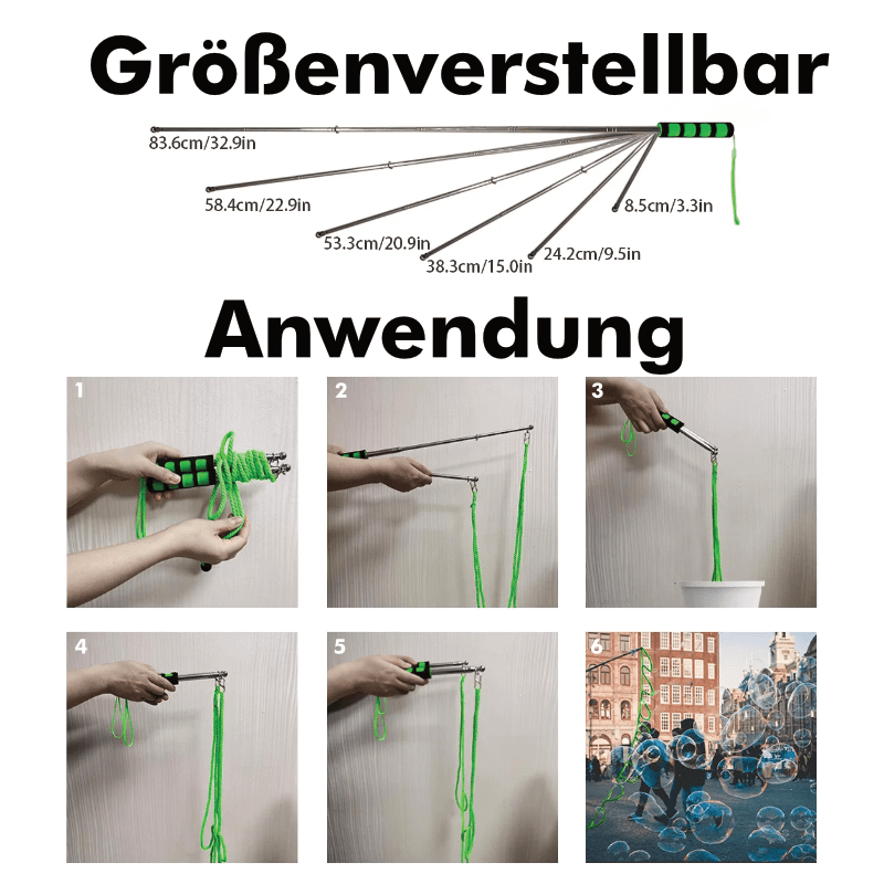 BubbleRope - Spaß an Riesigen Seifenblasen