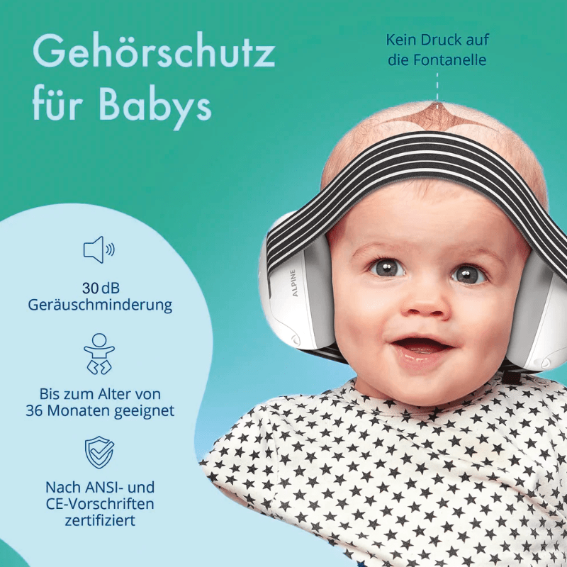Babyphones - Der Gehörschutz für Dein Baby