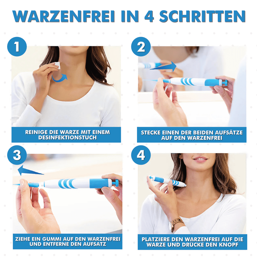 Warzenfrei - Der Stielwarzen Entferner