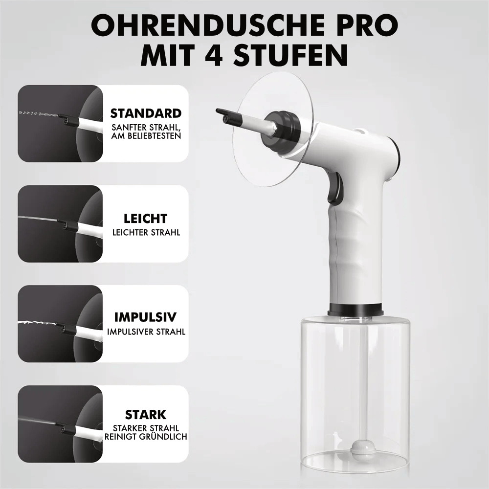 Ohrendusche PRO - Der Professionelle Ohrenschmalz Entferner