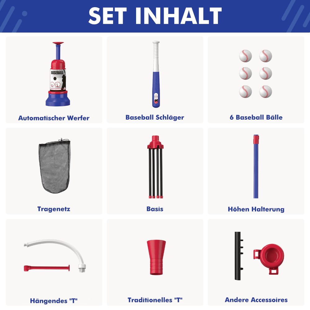 Baseball Set - Vom Amateur zum Profi