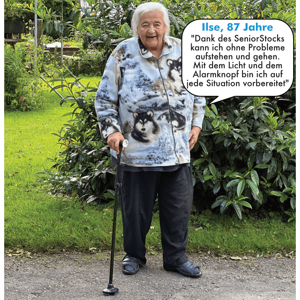 SeniorStock - Die Sicherste Gehhilfe für Senioren