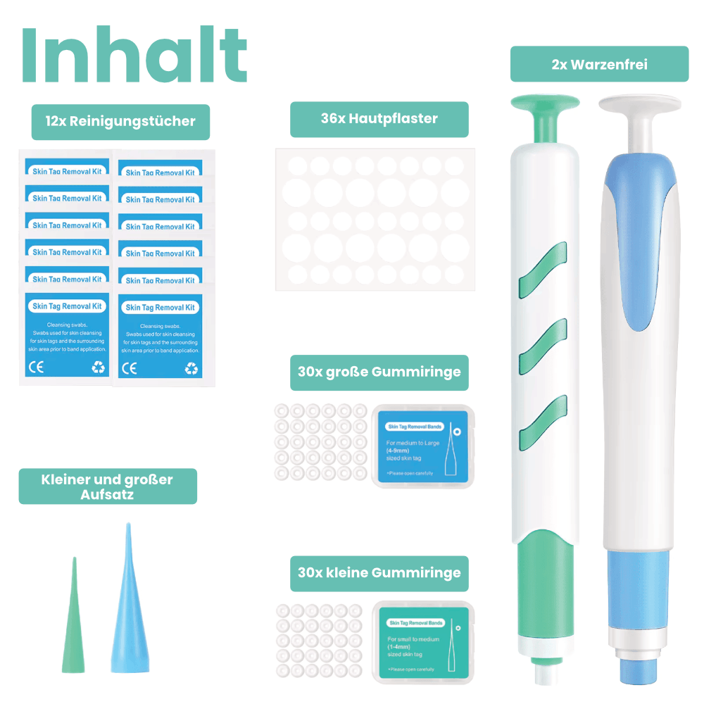Warzenfrei PRO - Der Professionelle Stielwarzen Entferner