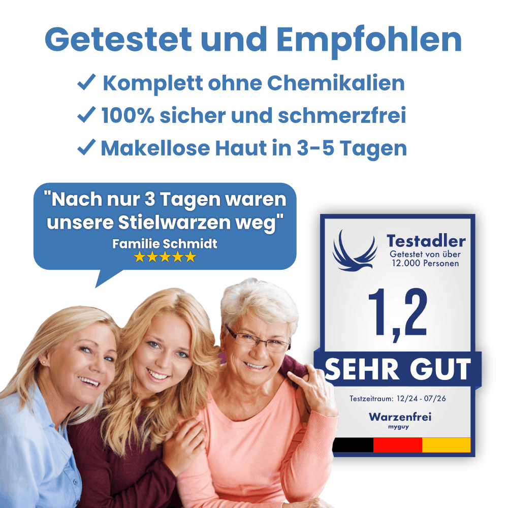Warzenfrei - Der Stielwarzen Entferner