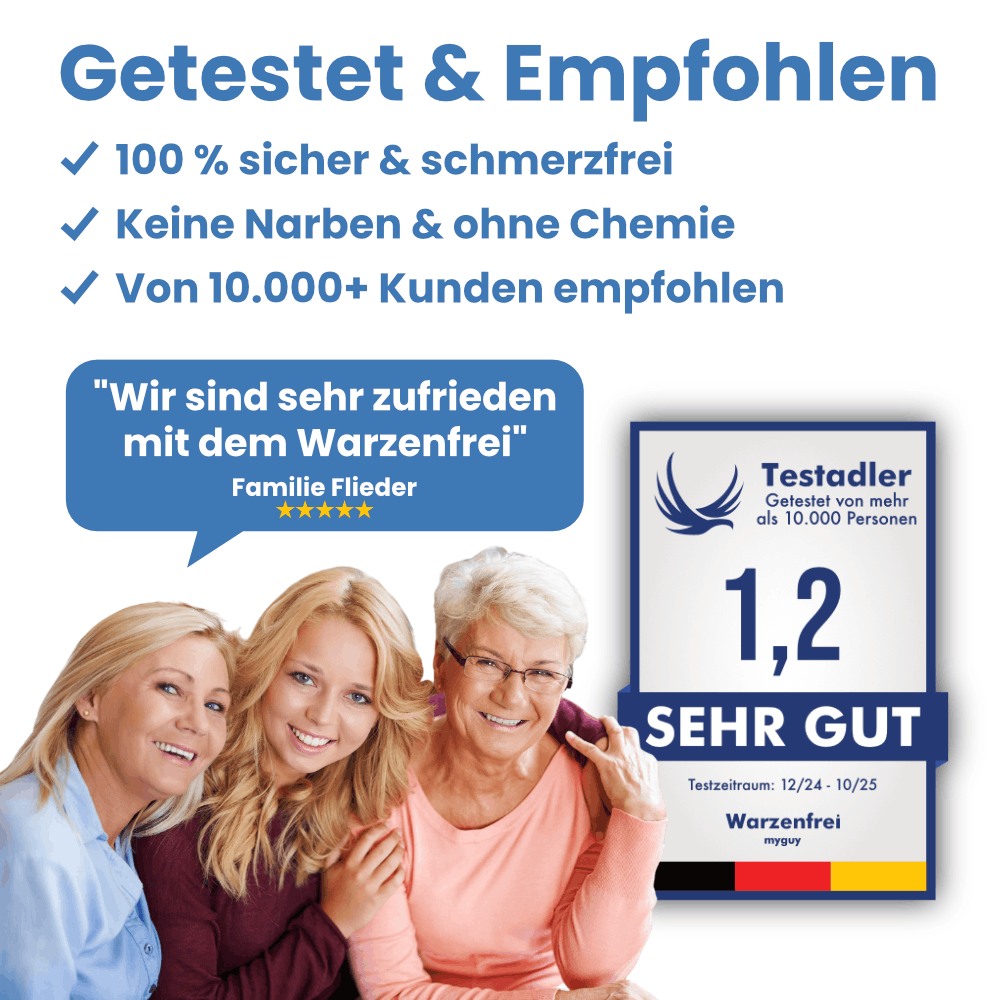 Warzenfrei - Der Stielwarzen Entferner