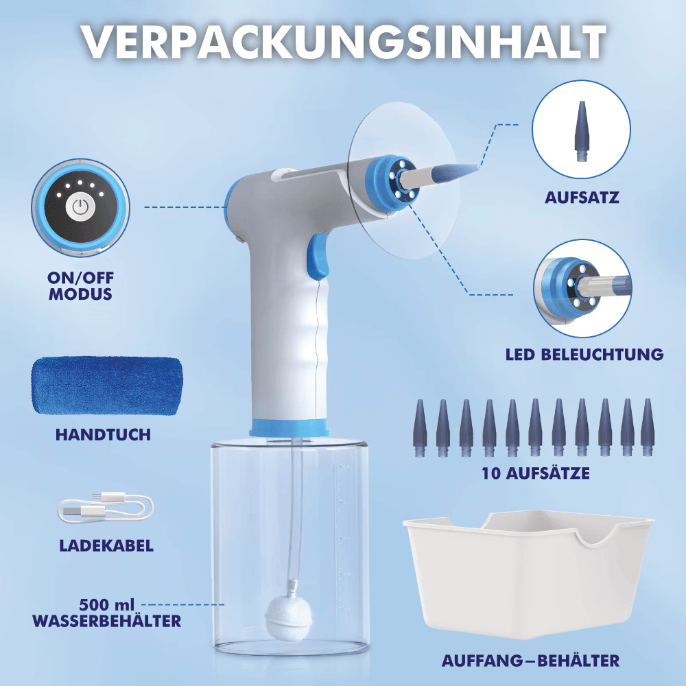 Ohrendusche - Der Ohrenschmalz Entferner