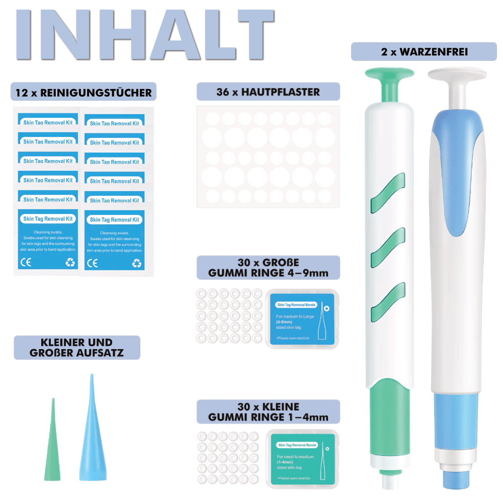 Warzenfrei PRO - Der Professionelle Stielwarzen Entferner