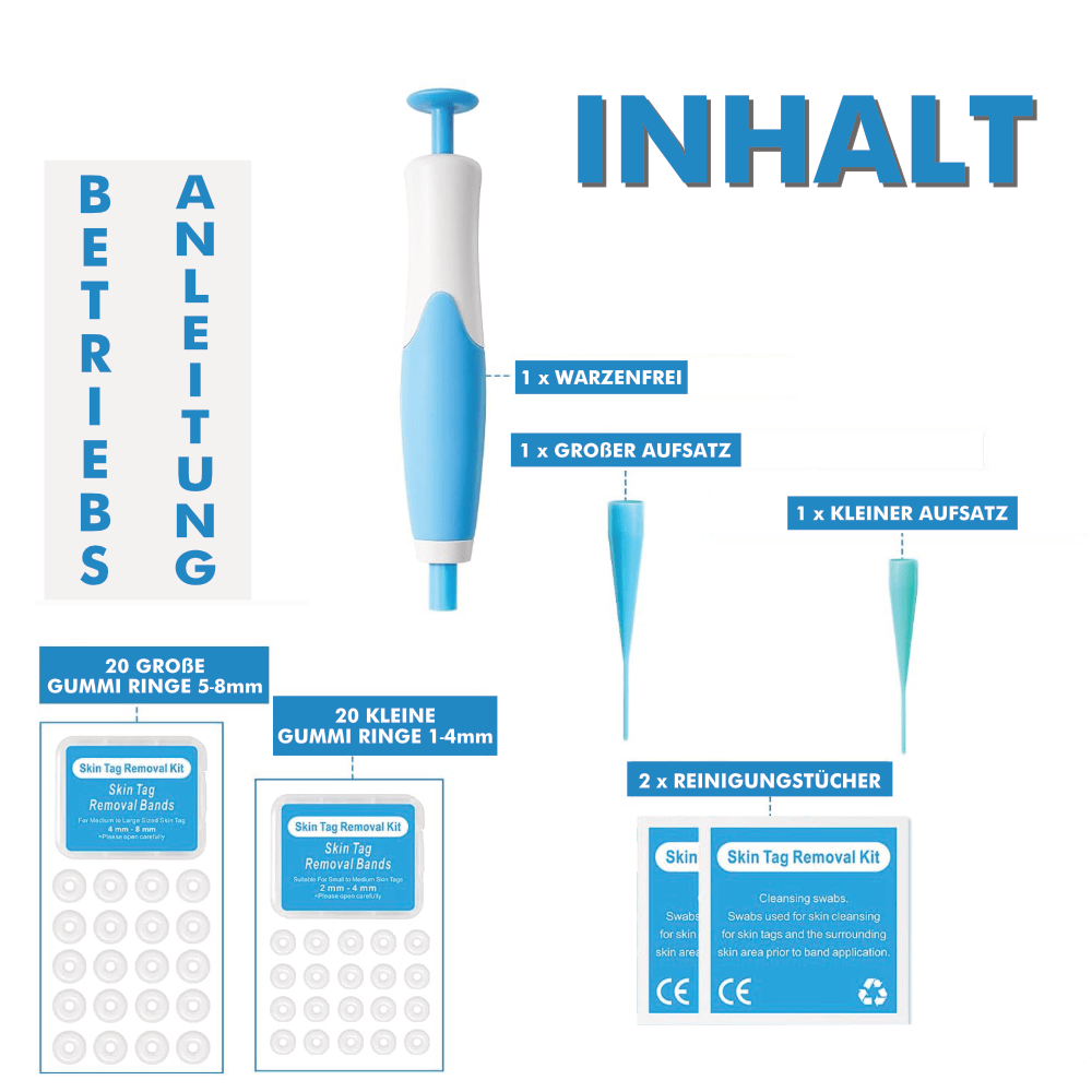 Warzenfrei - Der Stielwarzen Entferner