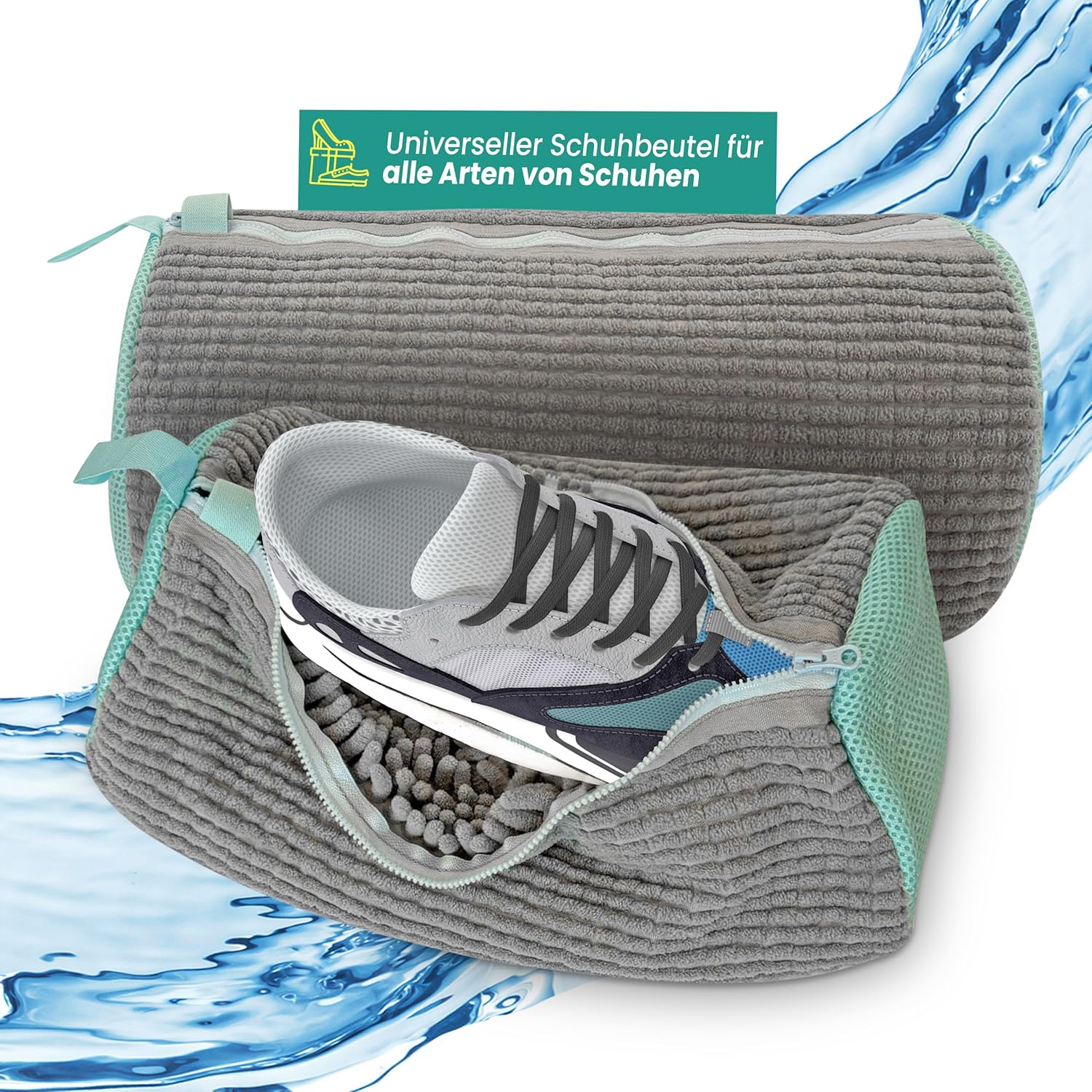 Waschuh - Der Schuhwaschbeutel