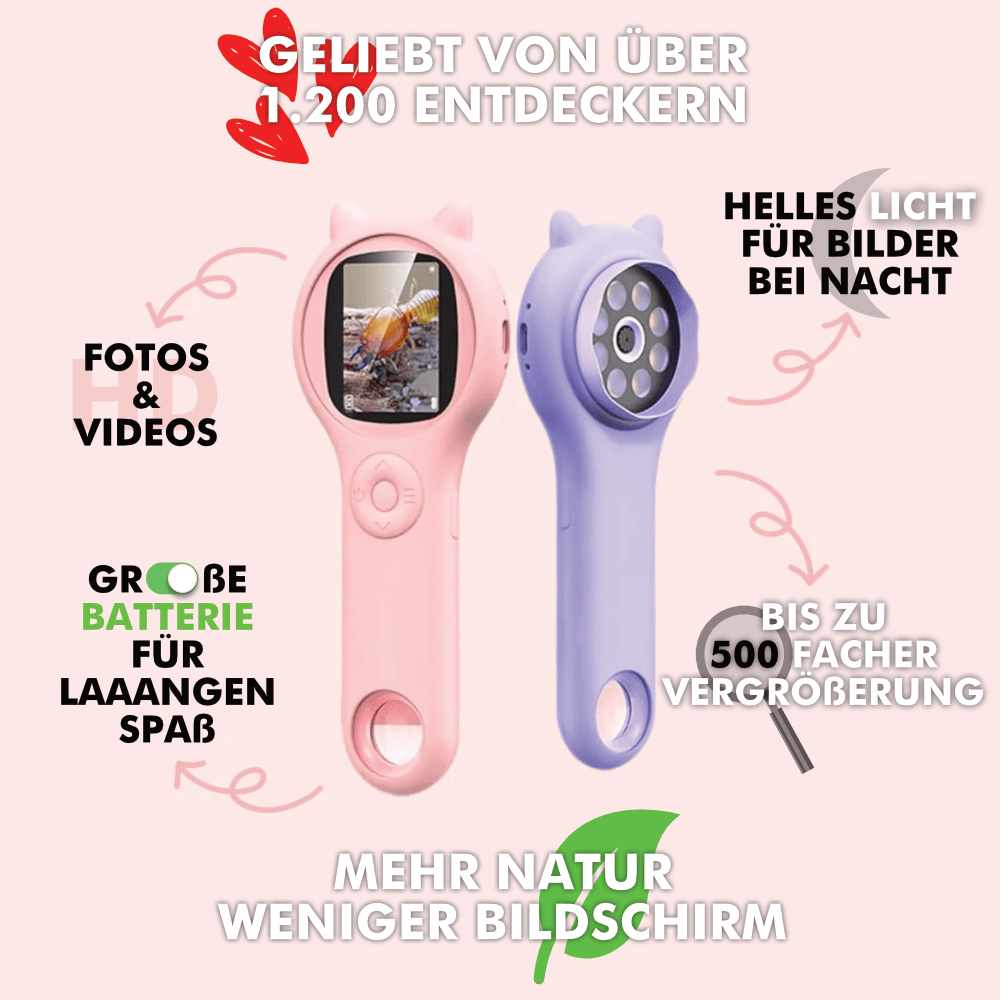 WunderLinse – Das Mikroskop für die kleinen Entdecker