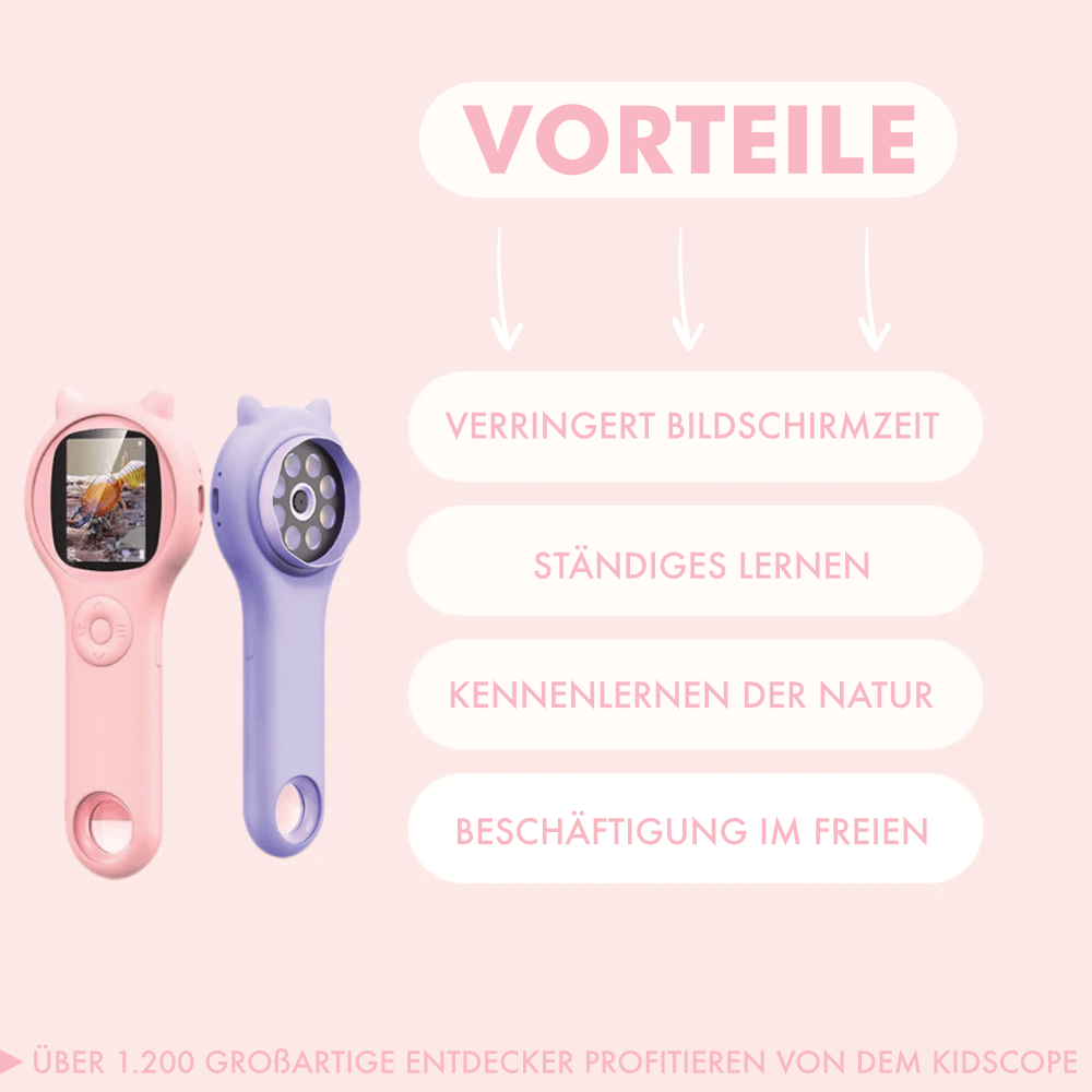 WunderLinse – Das Mikroskop für die kleinen Entdecker