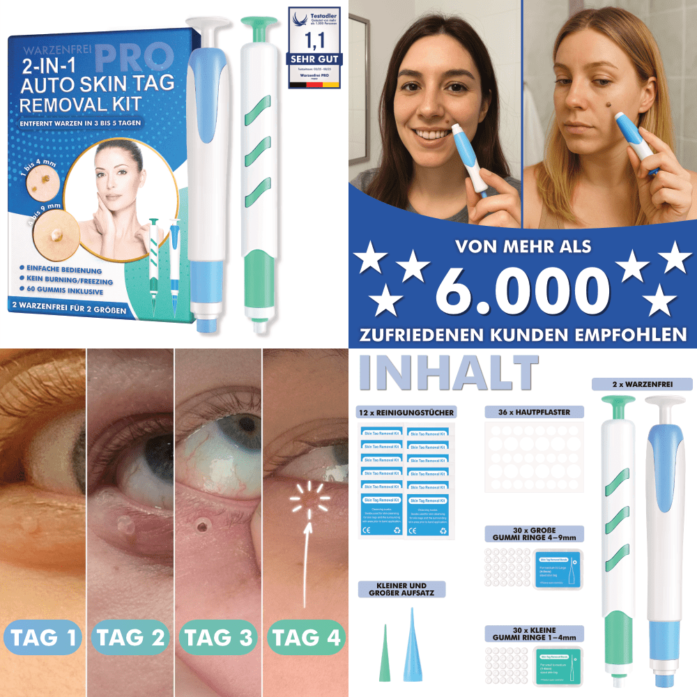 Warzenfrei Bundle - Alle Warzenfrei Modelle