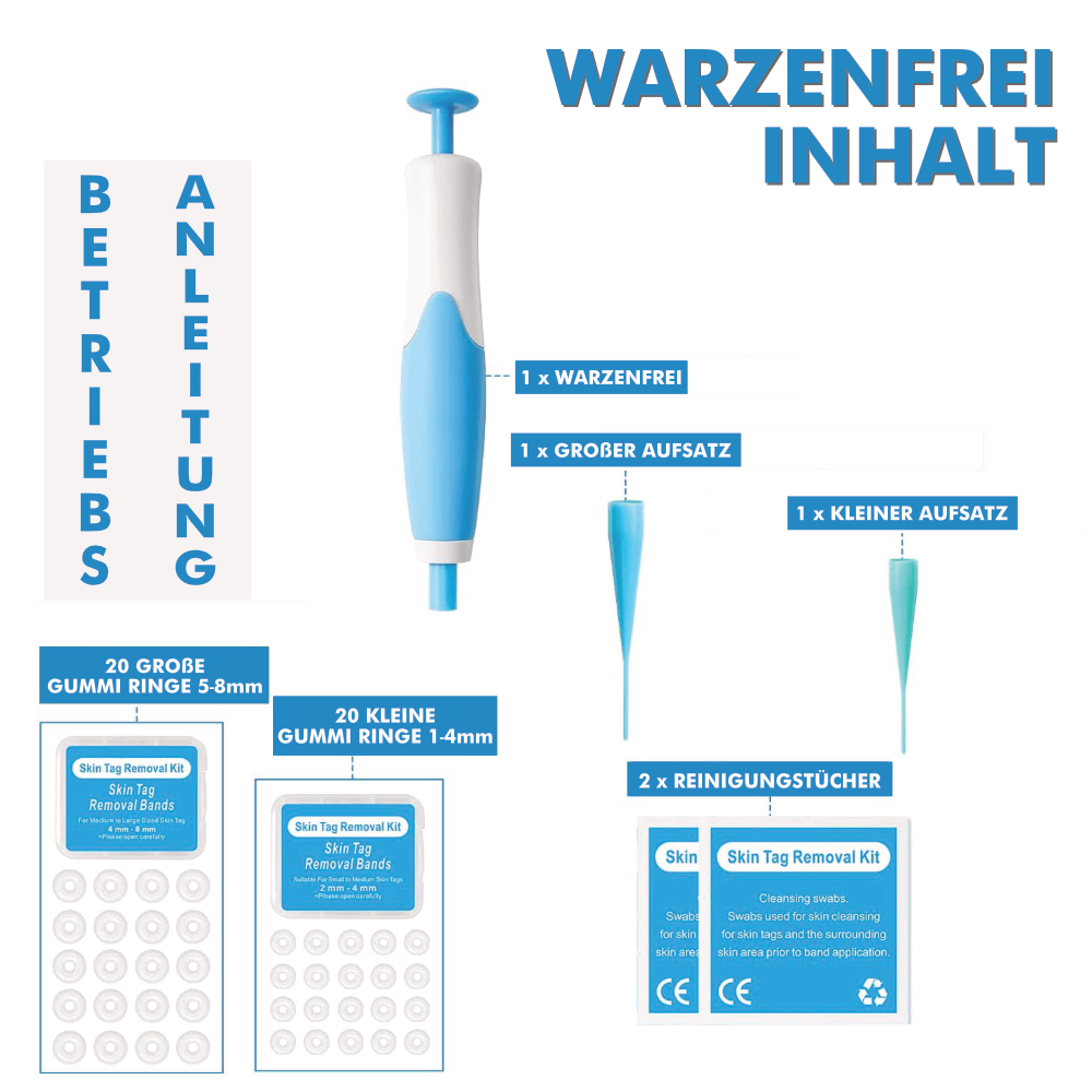 Warzenfrei + GRATIS Nasenfrei