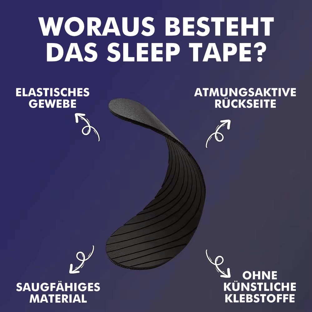 Sleep Tape - Für eine Schnarchlose Nacht