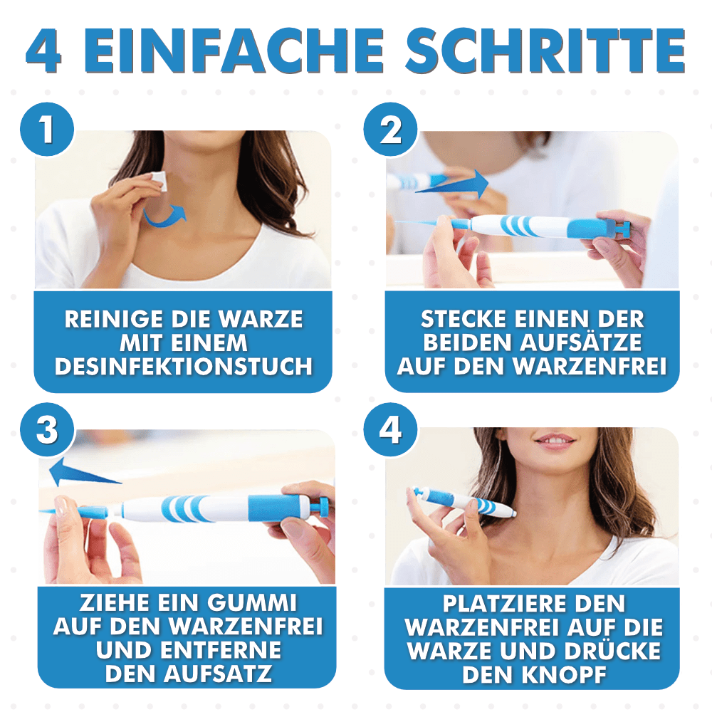 Warzenfrei - Der Stielwarzen Entferner