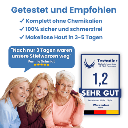 Warzenfrei - Der Stielwarzen Entferner