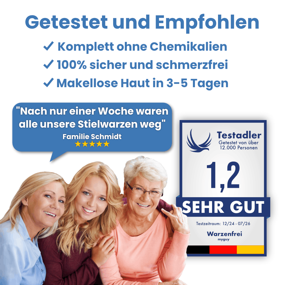 Warzenfrei - Der Stielwarzen Entferner