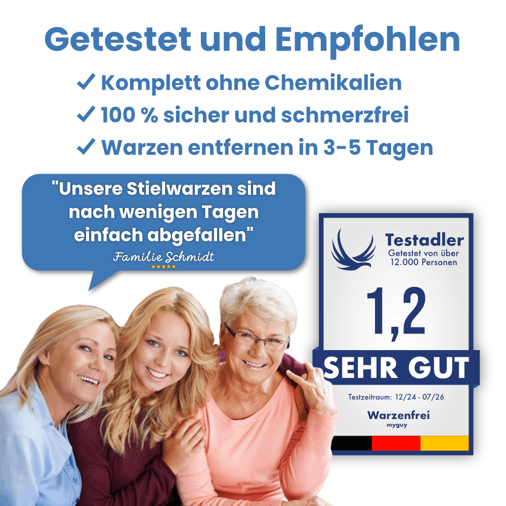 Warzenfrei - Der Stielwarzen Entferner