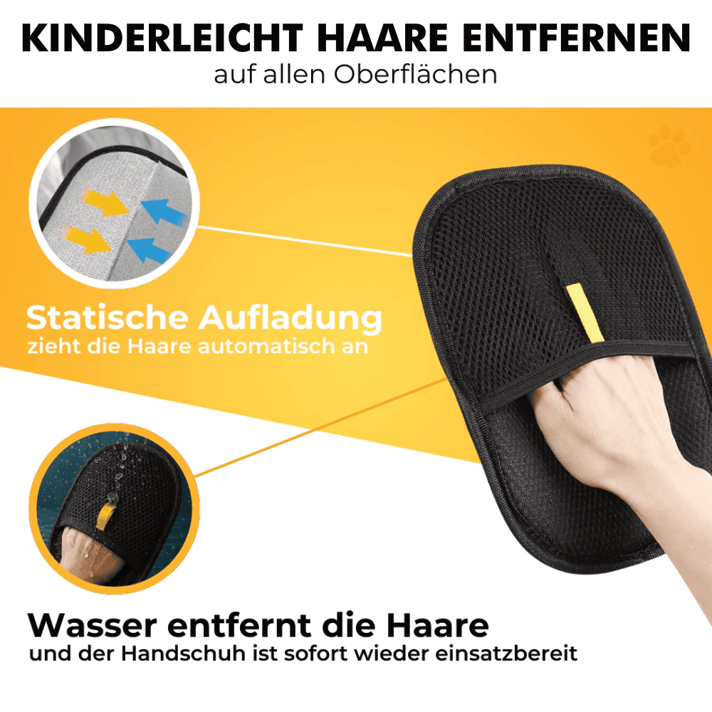 Fellfrei – Der Handschuh gegen Tierhaare