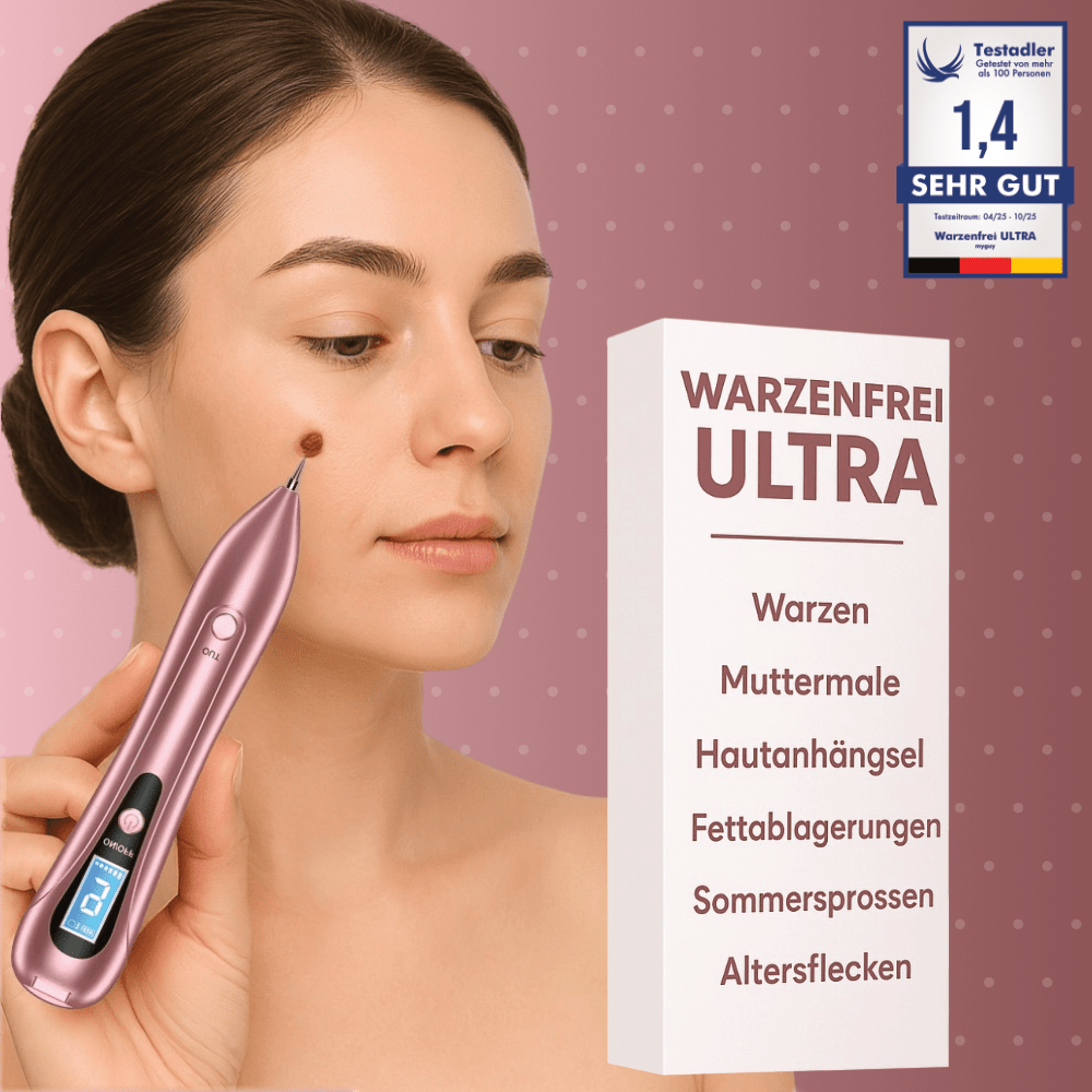 Warzenfrei ULTRA - Der Ultimative Warzen- & Muttermalentferner