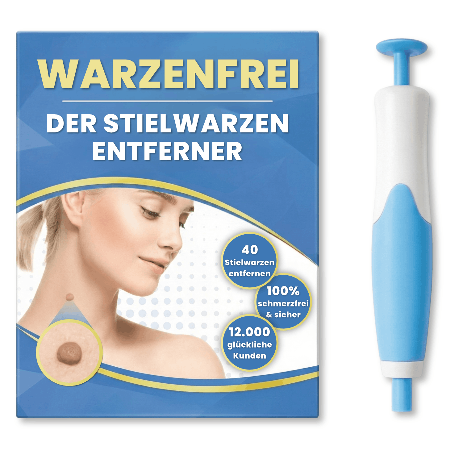 Warzenfrei - Der Stielwarzen Entferner