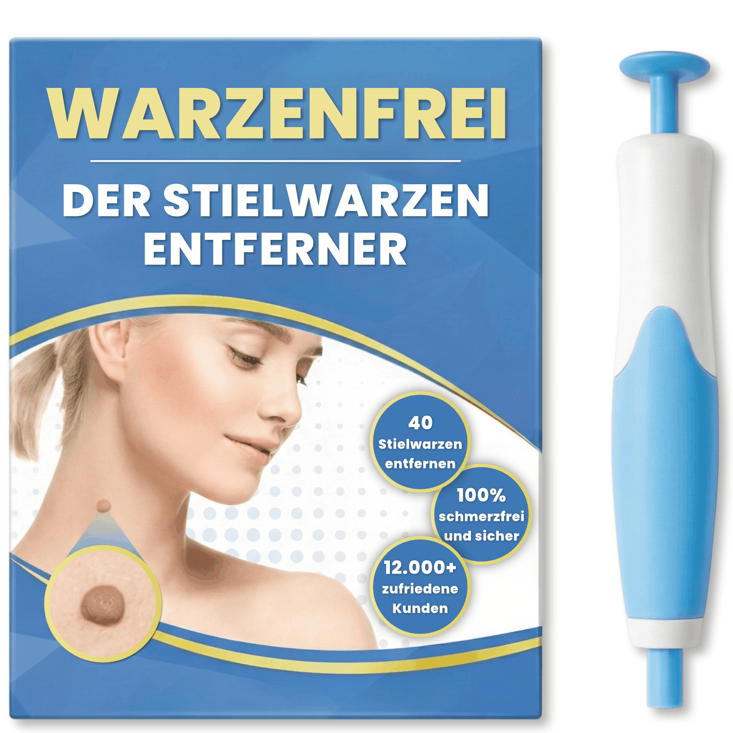 Warzenfrei - Der Stielwarzen Entferner