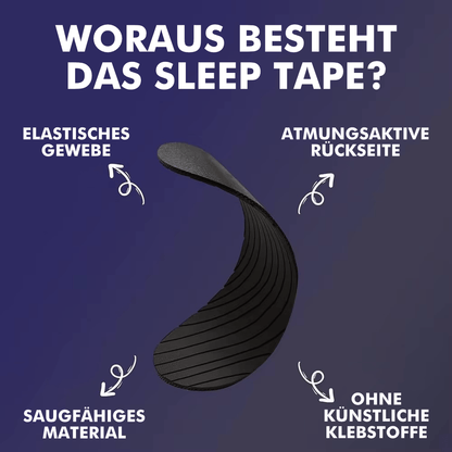 Sleep Tape - Für eine Schnarchlose Nacht